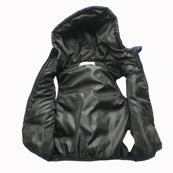 Boy's navy-blue puffer vest 18-24 months - Picture 3 of 7